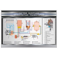 Электрифицированный светодинамический стенд "Система зажигания бесконтактная транзисторная"