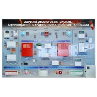 Интерактивный демонстрационно-тренажерный стенд "Беспроводная система сигнализации"